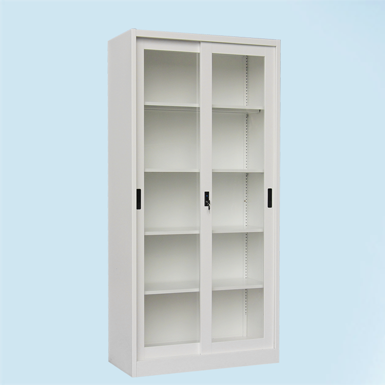 glass door filing cabinet