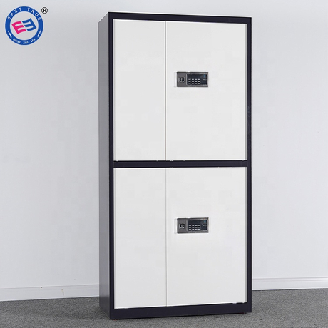 Cheap Customized Filing Safety Cabinet 2 Door Steel Office Storage Security Cabinet with Code Lock
