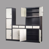 New model kitchen cupboard aluminium wall hanging stainless steel kitchen cabinet design 