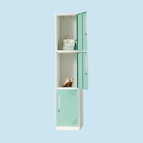 steel 3 door locker
