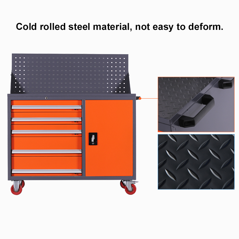 Hot sale mobile cnc tool trolley cabinet customized tool chest roller cabinet