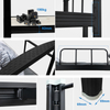 Hot selling modern design metal bunk bed metal platform bed frame iron bed